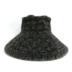 Louis Vuitton Chapeau Monogram Denim Hat Black L Cotton — view 3