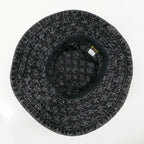 Louis Vuitton Chapeau Monogram Denim Hat Black L Cotton — view 5