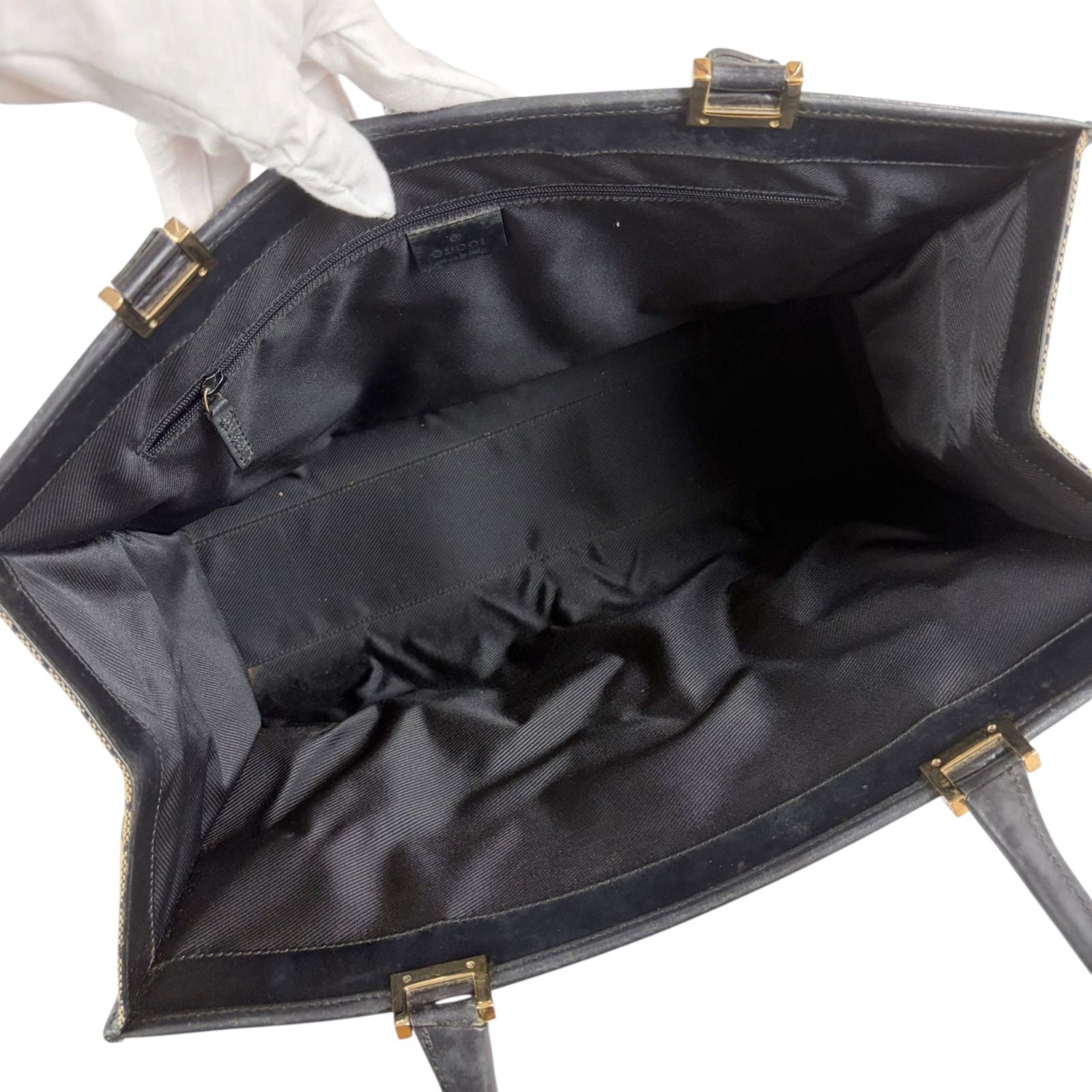 Gucci Jackie Tote GG Canvas Line — view 8