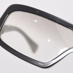 Chanel Shield Shape Sunglasses Acetate Gray Eyewear — view 8