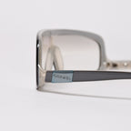 Chanel Shield Shape Sunglasses Acetate Gray Eyewear — view 5