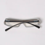Chanel Shield Shape Sunglasses Acetate Gray Eyewear — view 2
