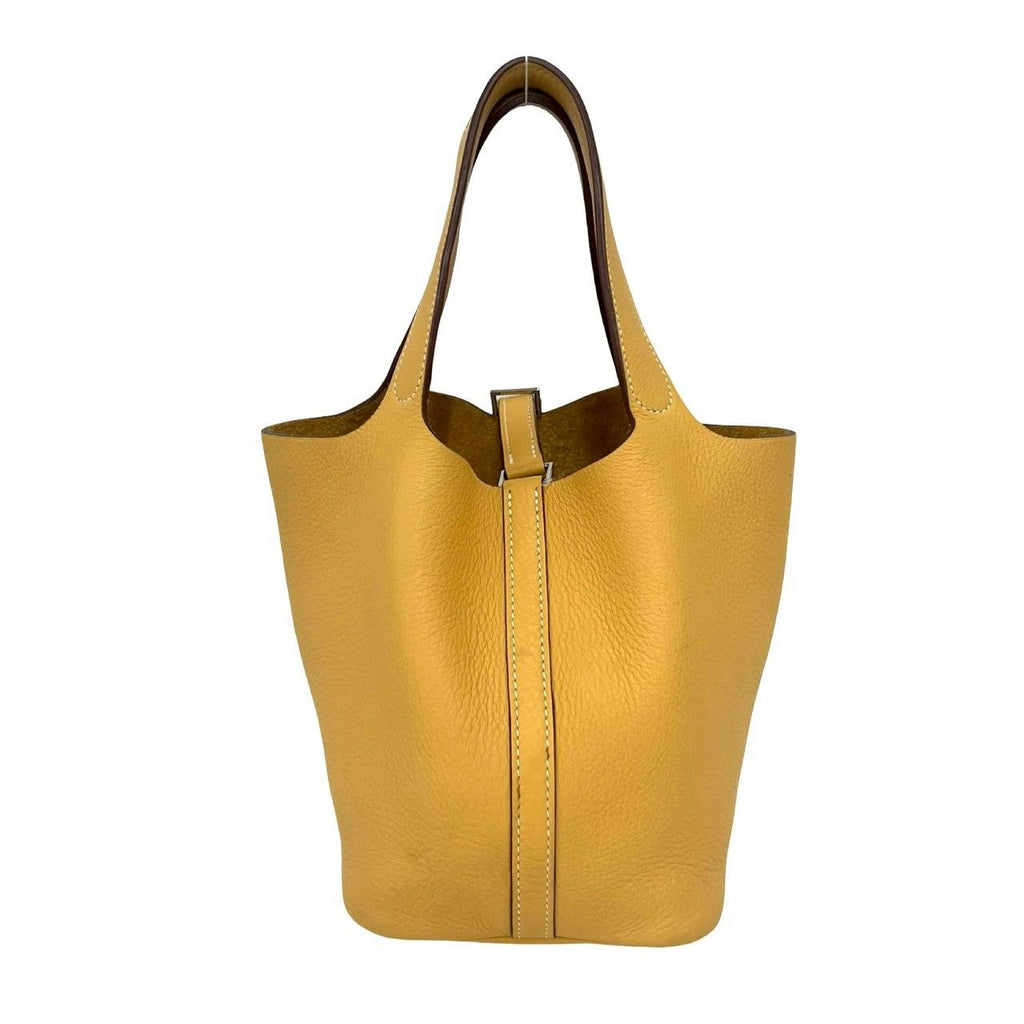 Hermes Picotin PM with Taurillon Clemence Leather Handbag Mini Tote Joane — view 3
