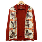Hermes Ensemble Red Ivory – Multi Partly Silk