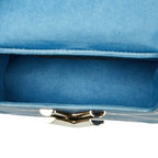 Louis Vuitton Epi Martage Twist PM Chain Shoulder Bag Blue White Leather — view 8