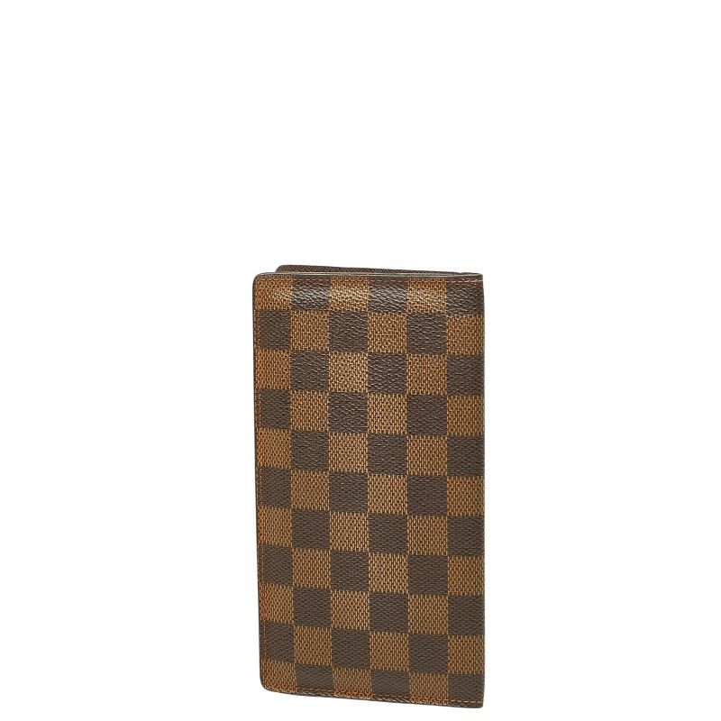 Louis Vuitton Monogram Porte Barr Cles Wallet Brown Leather — view 2