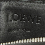 Loewe Logo Bicolor Fragment Case Coin Card Gray Black Leather — view 7