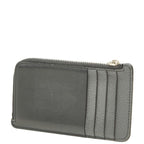Loewe Logo Bicolor Fragment Case Coin Card Gray Black Leather — view 2