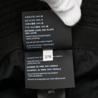 Prada Logo Bucket Hat Black Cotton — view 9