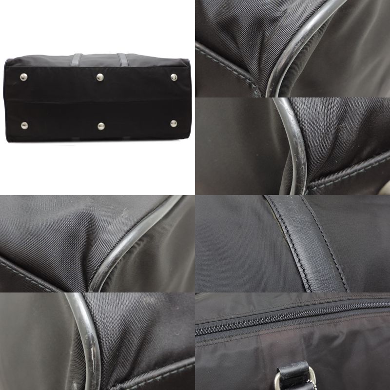 Prada Boston Bag Travel Bags Black — view 8