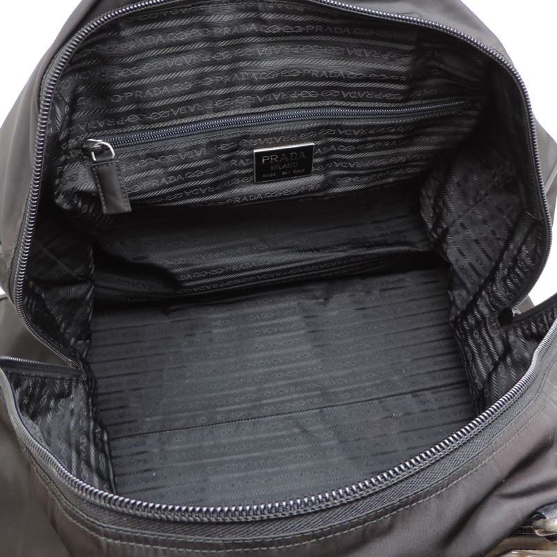 Prada Boston Bag Travel Bags Black — view 6