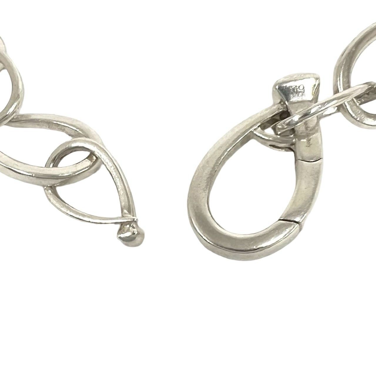 Gucci Vintage Nail Motif Bracelet 925 Sterling Silver Chain — view 4