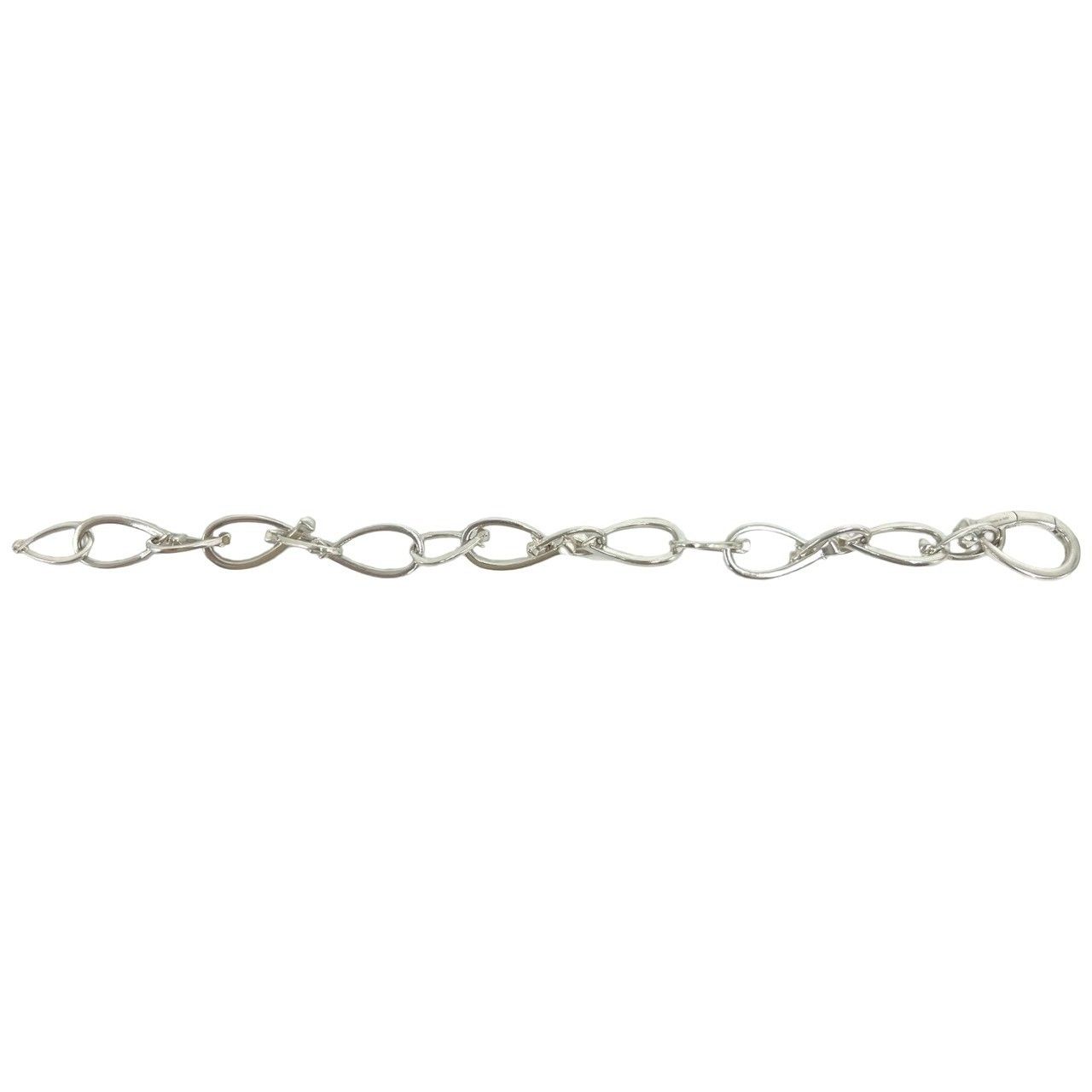 Gucci Vintage Nail Motif Bracelet 925 Sterling Silver Chain — view 6