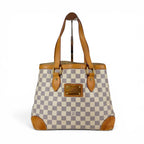 Louis Vuitton Damier Azur Leather Hampstead PM Tote Shoulder — view 2
