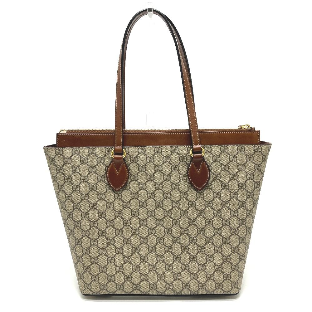 Gucci Tote Supreme GG Canvas Beige — view 2