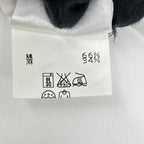 Hermes Button Down Short Sleeve Shirt Linen Blend White — view 5