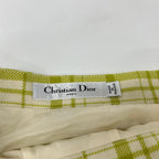 Dior Checkered Flare Skirt — view 4