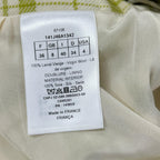 Dior Checkered Flare Skirt — view 5