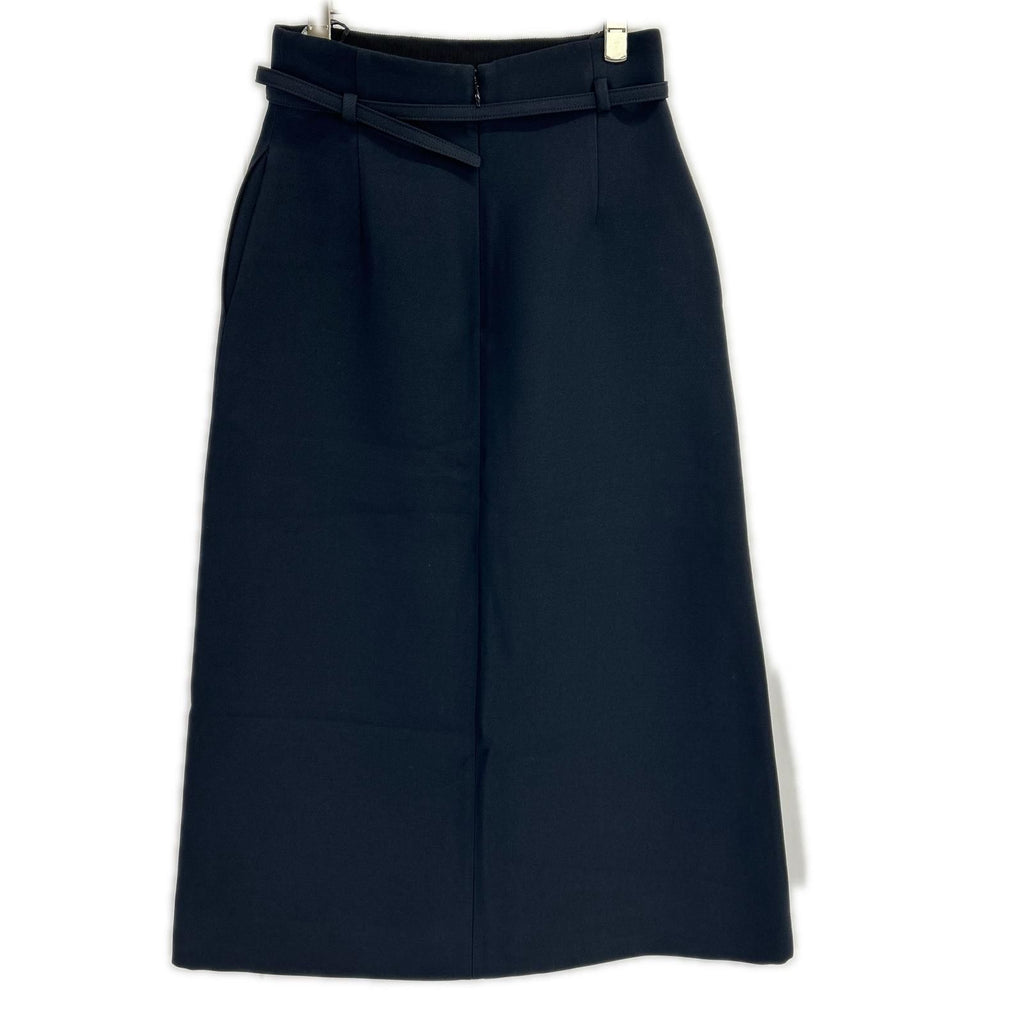 Dior Black Belted Mimore Skirt — view 2