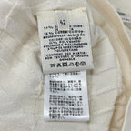 Hermes Off White Silk Blend Cardigan 42 — view 5