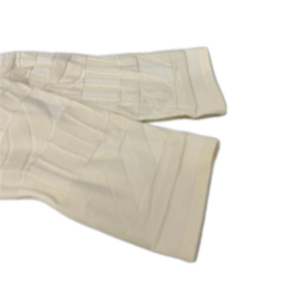 Hermes Off White Silk Blend Cardigan 42 — view 8
