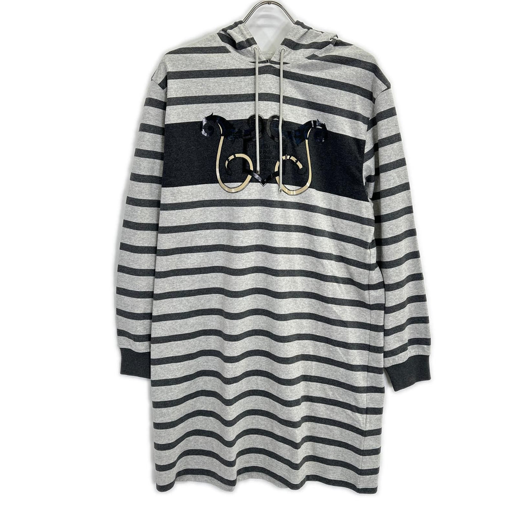 Hermes L'instrvction du Roy Border Sweatshirt Dress 38