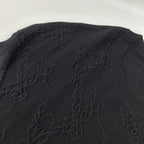 Hermes Black Cashmere Silk Sleeveless Knit Dress 42 — view 5