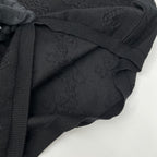 Hermes Black Cashmere Silk Sleeveless Knit Dress 42 — view 8