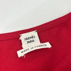 Hermes Red Belt Sleeveless Dress 44 — view 4