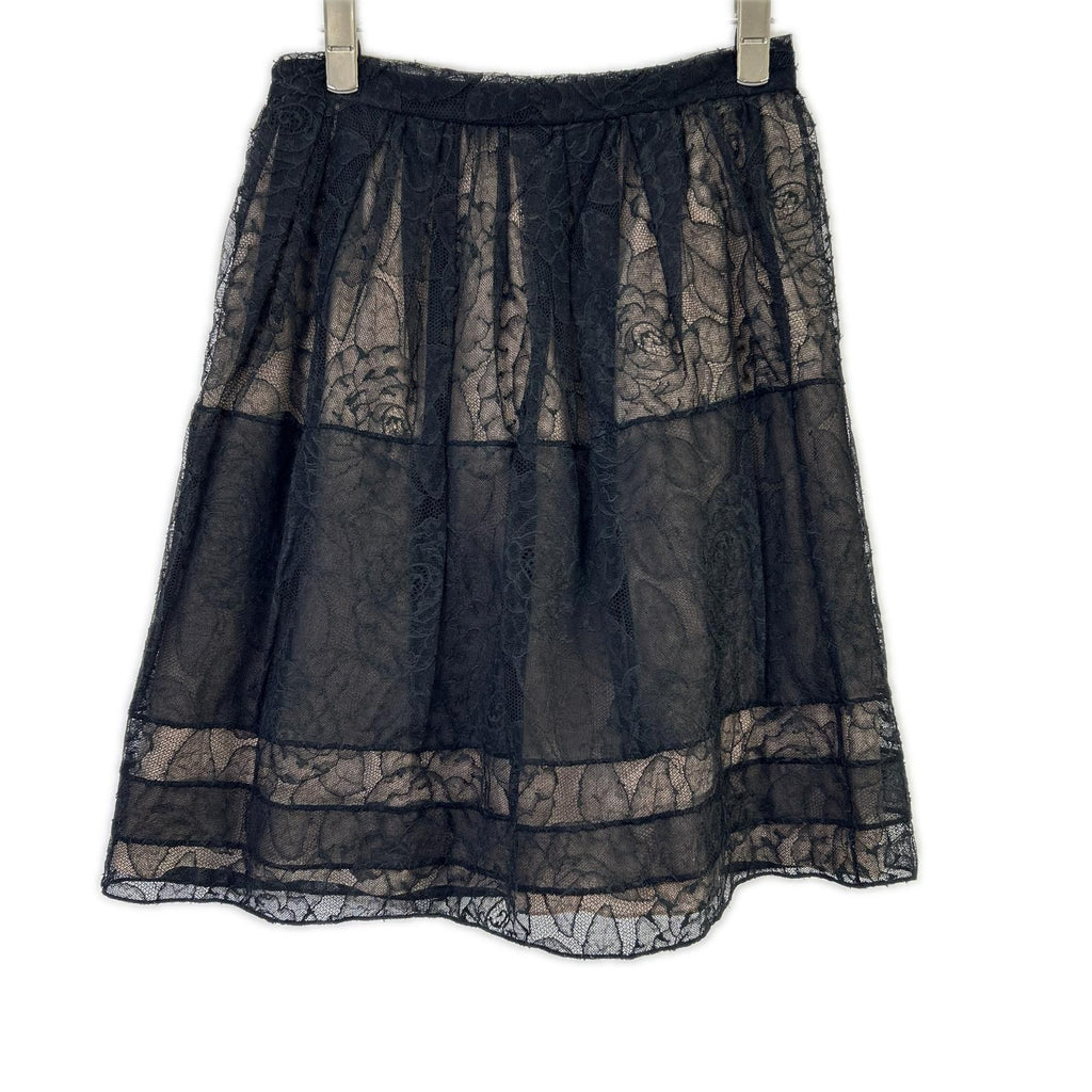 Dior Le Black Cotton Les Skirt 36
