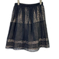 Dior Le Black Cotton Les Skirt 36