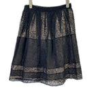 Dior Le Black Cotton Les Skirt 36