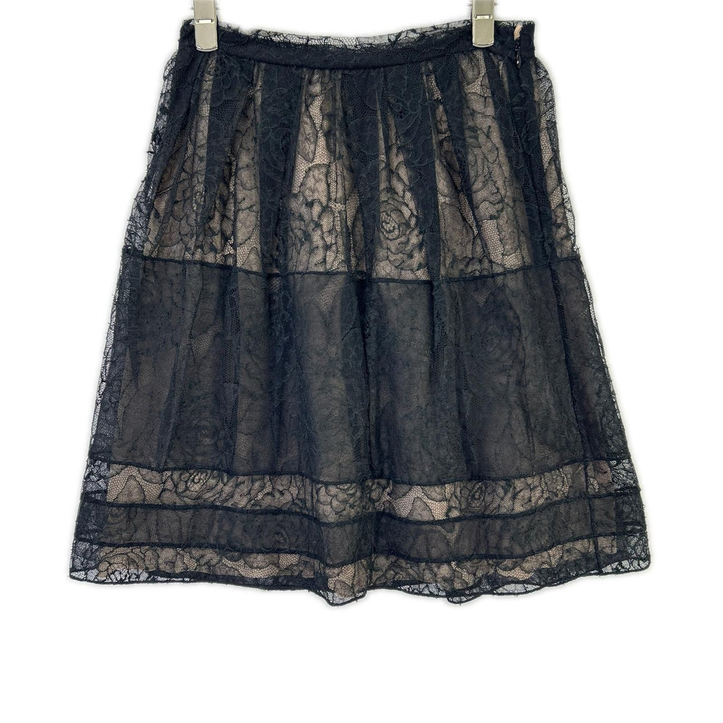 Dior Le Black Cotton Les Skirt 36 — view 2