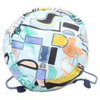 Hermes Modernism Tropical Musardine Potion Silk Drawstring Handbag — view 5