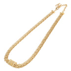 Chanel Quilted Bag Motif HCC Logo Chain Necklace — view 2