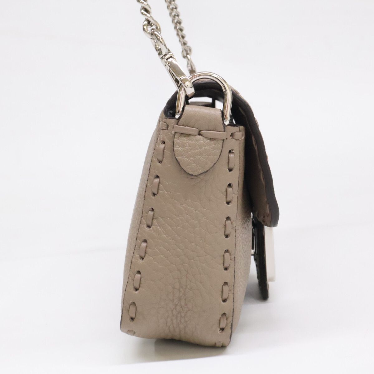Fendi Like Selleria Mini Bucket 2-Way Chain Shoulder — view 4