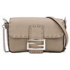 Fendi Like Selleria Mini Bucket 2-Way Chain Shoulder