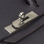 Hermes Birkin 30 Verso Tote Chevre Raisin Lilas Purple Silver Handbag Bicolor — view 7