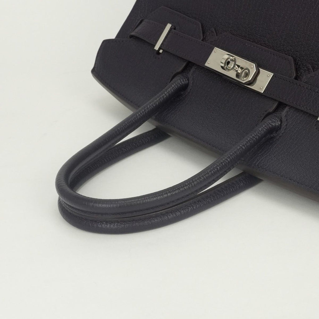 Hermes Birkin 30 Verso Tote Chevre Raisin Lilas Purple Silver Handbag Bicolor — view 4