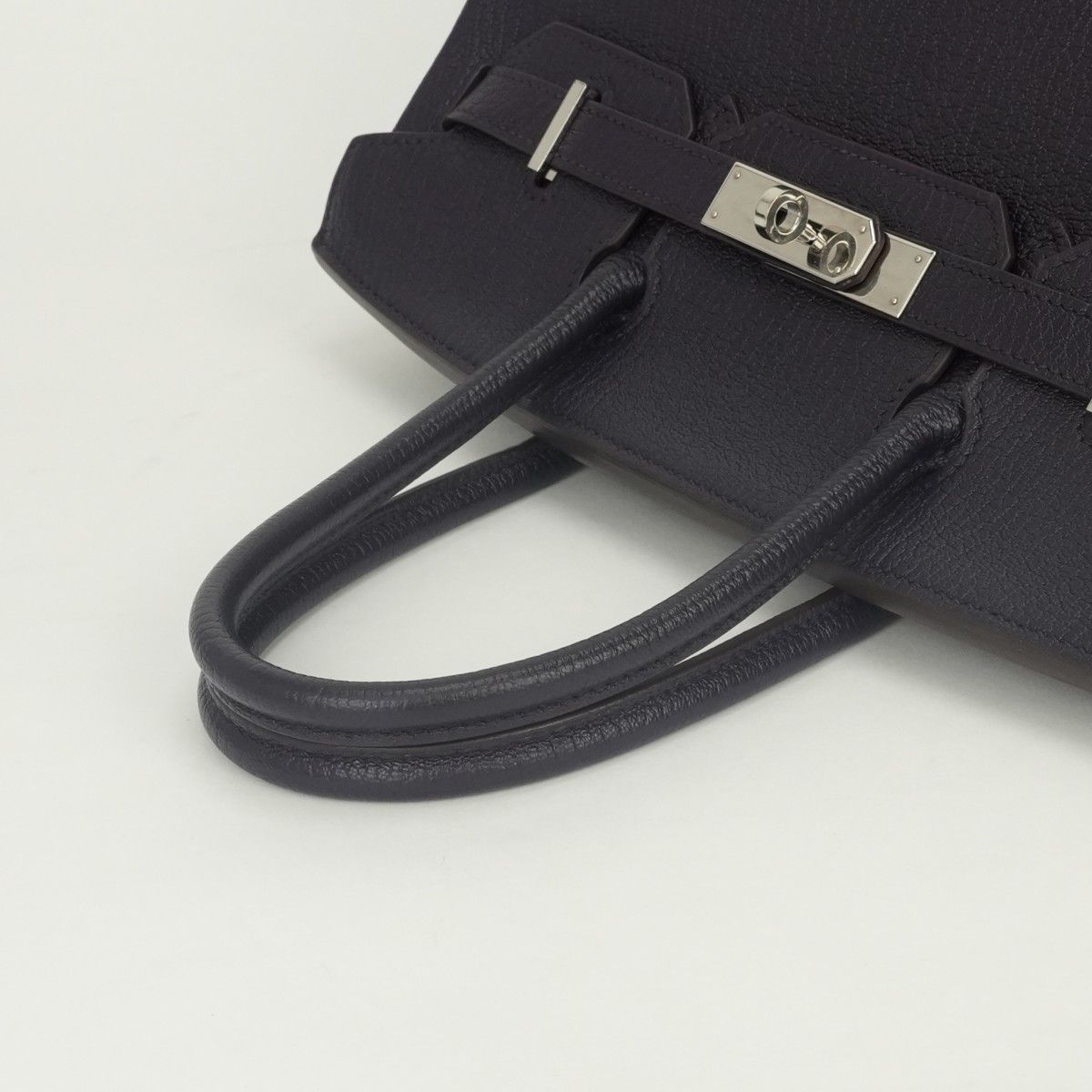 Hermes Birkin 30 Verso Tote Chevre Raisin Lilas Purple Silver Handbag Bicolor — view 4