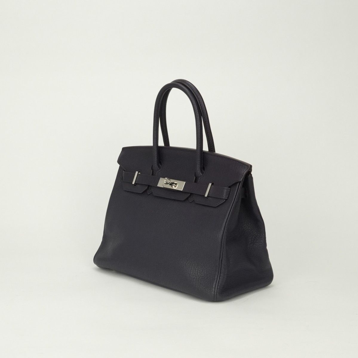 Hermes Birkin 30 Verso Tote Chevre Raisin Lilas Purple Silver Handbag Bicolor — view 2