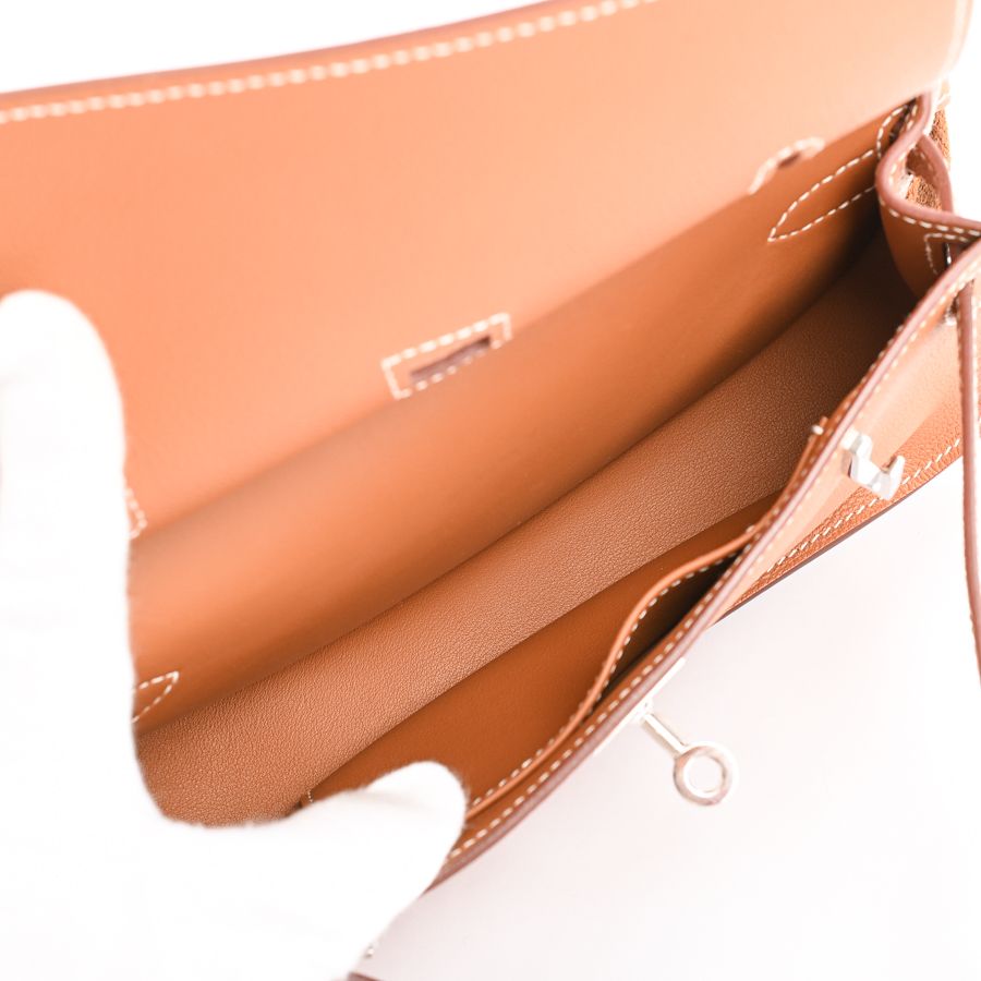 Hermes Shoulder Bag Gipsiere Lumini — view 4