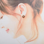 Hermes Earrings Med Lugaine PM — view 5