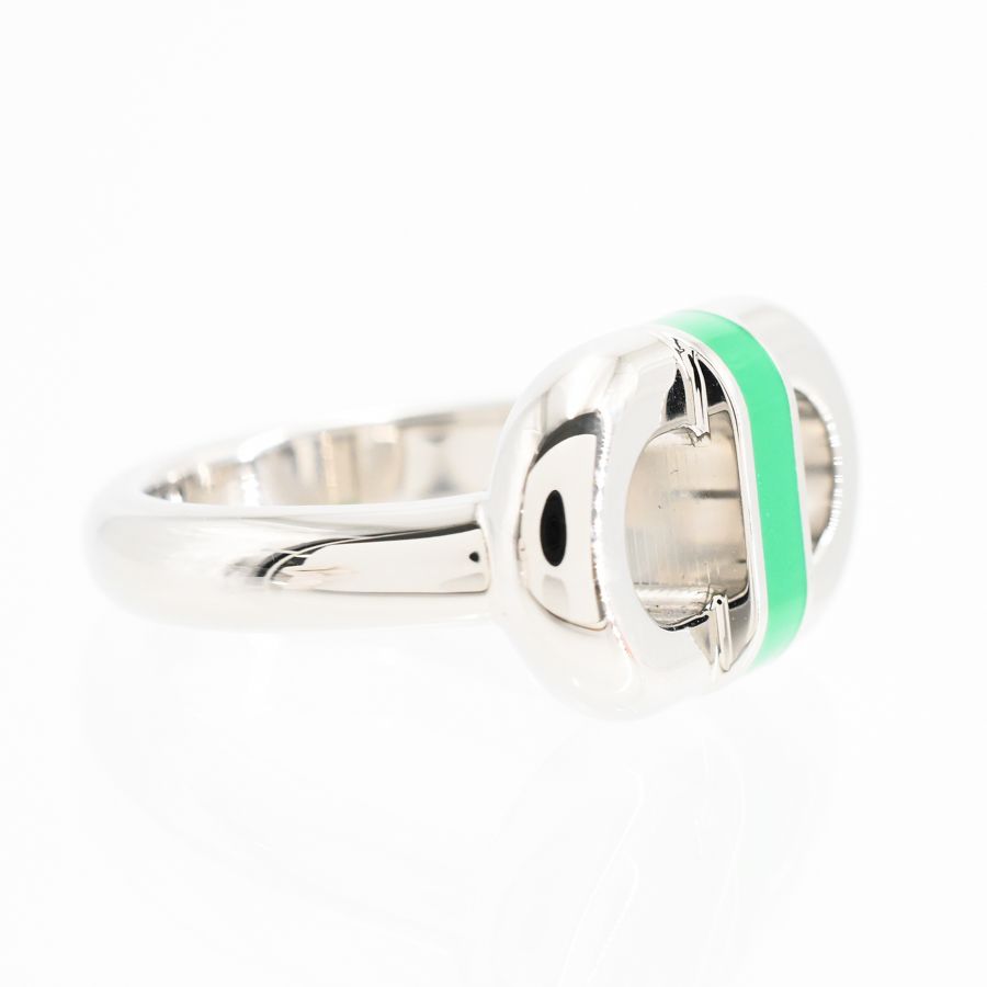 Hermes Ring Maillon Silver — view 2