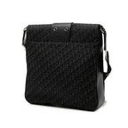 Dior Street Chic Trotter Shoulder Bag Black Canvas Leather — view 2