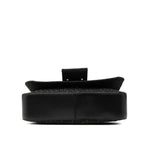 Dior Street Chic Trotter Shoulder Bag Black Canvas Leather — view 3