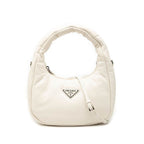 Prada Shoulder Bag White Padded Nappa Leather