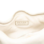 Prada Shoulder Bag White Padded Nappa Leather — view 5