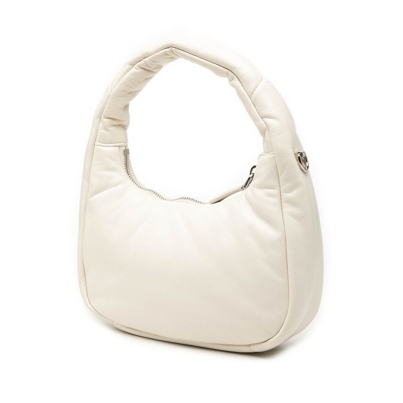 Prada Shoulder Bag White Padded Nappa Leather — view 2