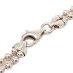 Gucci Double Ball Chain Logo Plate Pendant Silver — view 4